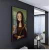 Cartoon  World Famous Painting Wall Art Poster Print Creative Figure Decoration Canvas Painting for Living Room Home Pictures