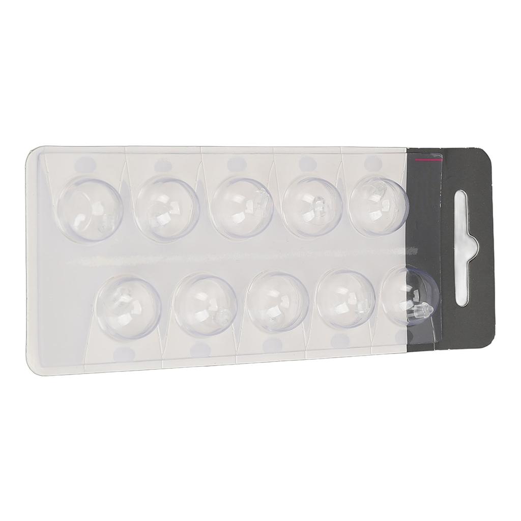 10pcs Sound Amplifier Open Domes Round Shaped Soft Silicone  Ear Plug Tips Dome Set for Oti