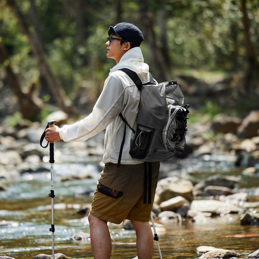 Official Shop Waterproof Fully Waterproof Ultra Light Dry and Wet Dry Disaster Prevention Waterproof Beach Sea [Naturehike] Bag, Rucksack, 25L,