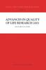 Книга Advances In Quality of Life Research 2001 : 17