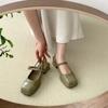 Women Square Toe Mary Jane Sandals Design Chunky Heel Dress Shoes Summer New Fashion Slingback Walking Party Pumps Zapatos Mujer