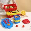 Building Block Lunch Box Color Building Blocks Splicing Sealed Lunch Box Fruit Salad Bento Box Food Storage Containers VIE LENTE