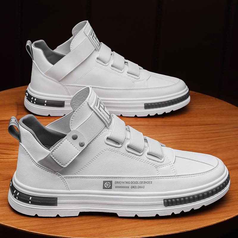 Весна Осень 2024 Мужская рабочая обувь Дизайнерская повседневная обувь на платформе для мужчин Кроссовки Люксовые бренды Короткие ботильоны для мужчин