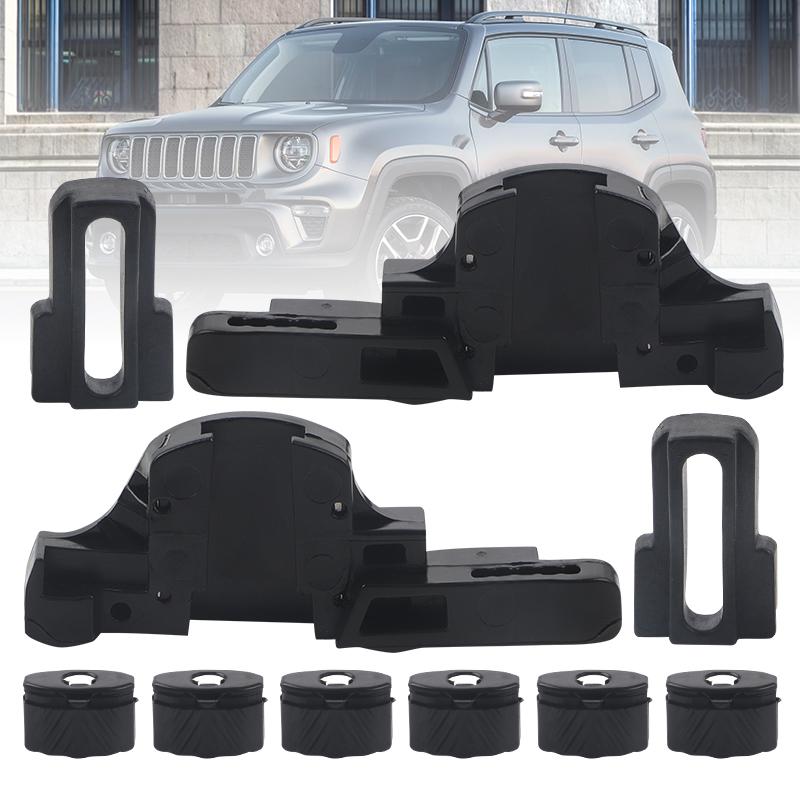 Sunroof Bracket Slider Buckle Rail Clip Slideway Ceiling Bracket Repair Kit For Jeep Renegade 2015-2021 77368445 77368446