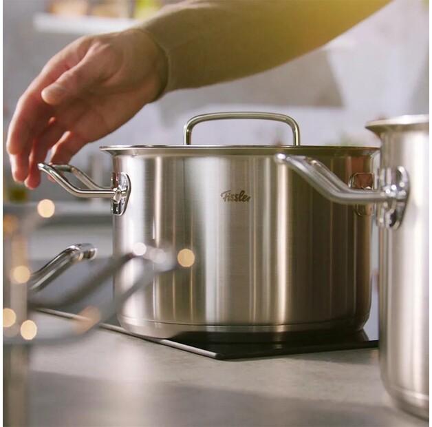 Кастрюля Fissler original-profi collection, высокая, 24 см, 6.3 л (084-128-24-000/0)