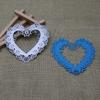Metal Cutting Dies Heart Frame Wedding Flowers Stencil For Scrapbooking Embossing DIY Paper Card