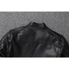 Chinese Size Black Motorcycle Jackets Genuine Cowhide Leather Coats Men Leather Jacket Riding Biker Jackets For Men Clothing Winter