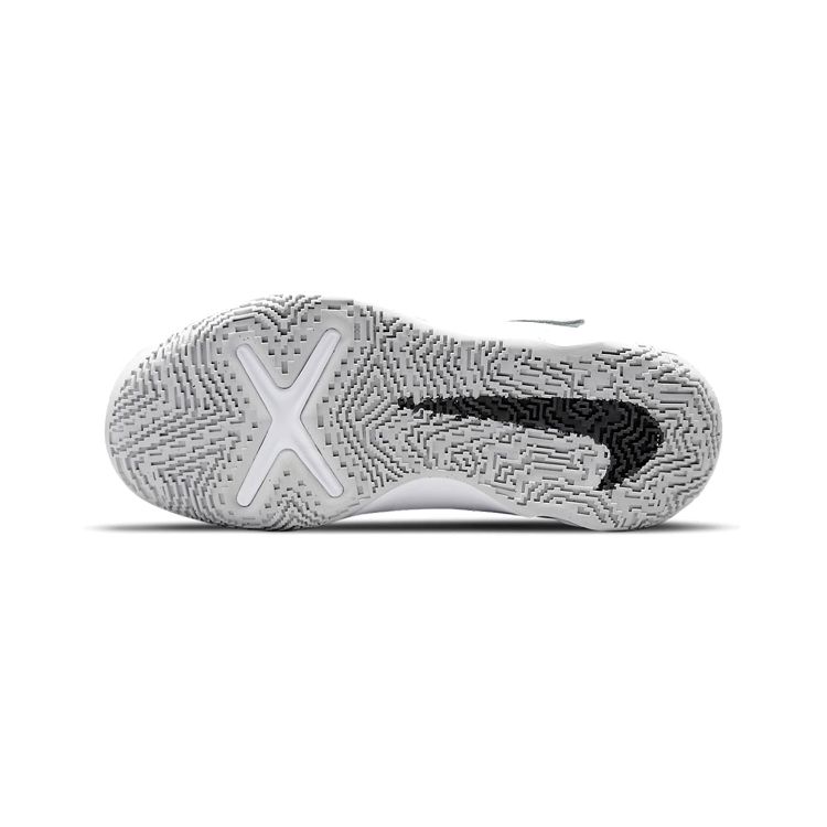 Nike Детские кроссовки Team Hustle D10 PS Black White Metallic Gold Photon-Dust CW6736-002