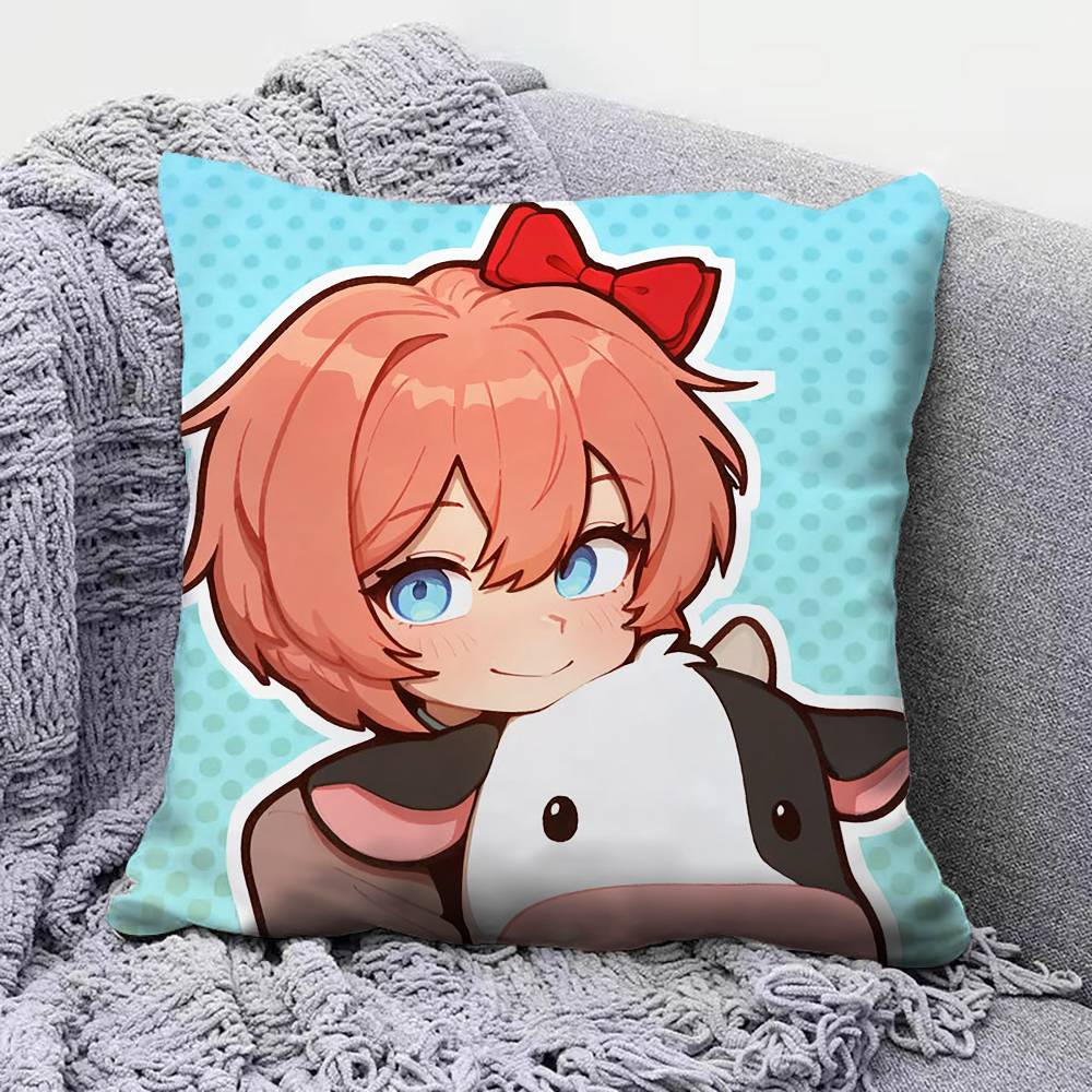 Наволочки Sayori DDLC для дома, дивана, подушек и декоративные на заказ