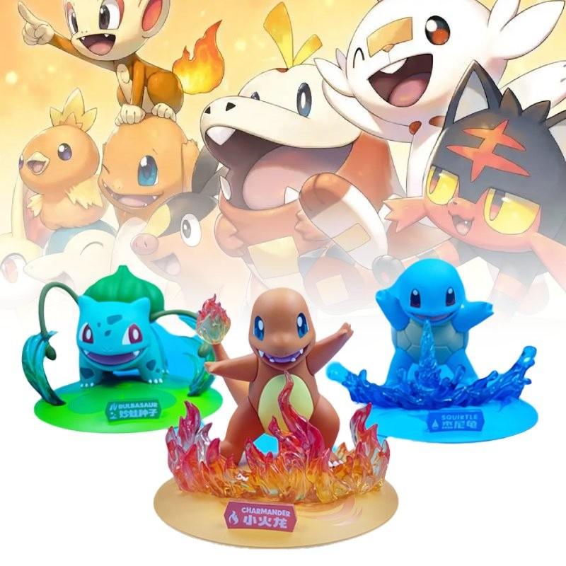 Bulbasaur Charmander Squirtle Toy Model Child Christmas Decoration Gift