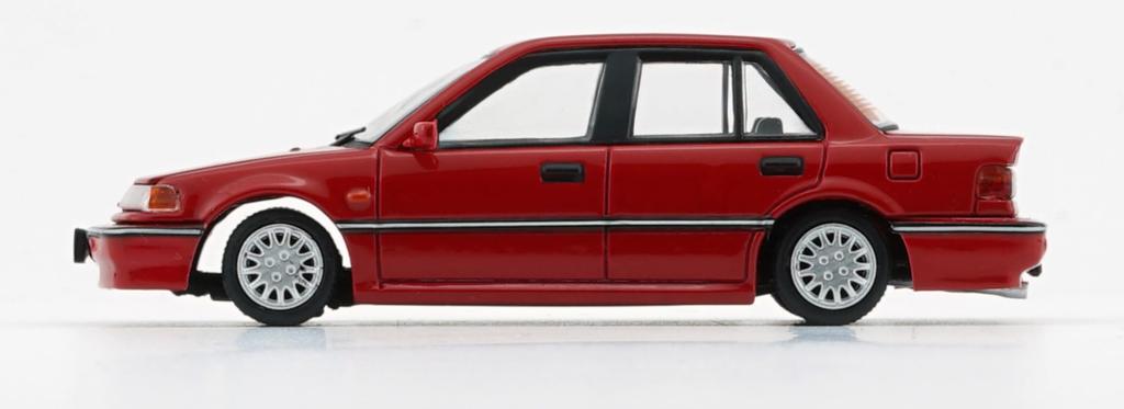 BM CREATIONS Honda Civic EF2 1991 Красный Завершенный продукт 1/64 (Правый руль)