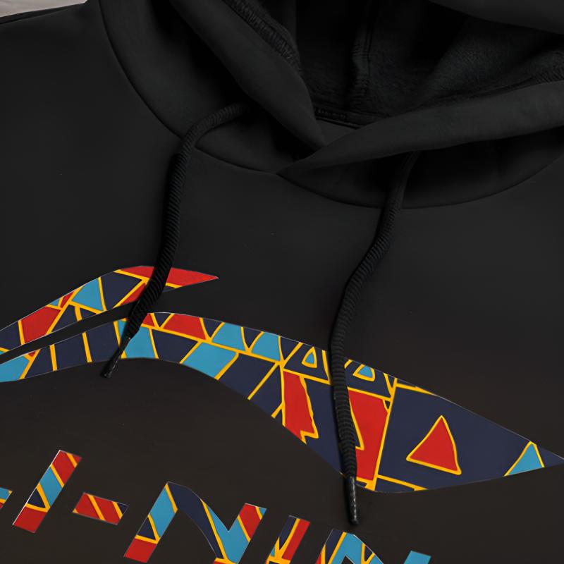 Li Ning Модный Логотип Принт Буквами Свободный Хлопок Флис Теплый Удобный Универсальный Худи с Капюшоном Длинный Рукав Повседневный Спортивный Костюм YWDV375-3+YKLV207-1