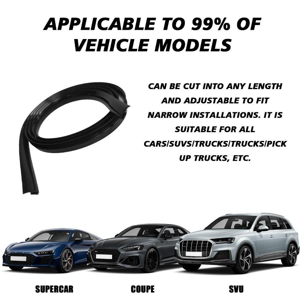 Резиновый автомобильный уплотнитель погоды H-образный профиль Уплотнительная лента для окон и дверей для автомобилей, грузовиков, внедорожников