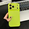 Флуоресцентный Глянцевый PC Чехол Для Телефона Для iPhone 17 16 15 14 13 Pro Max Защита Объектива Камеры Сенсорной Кнопки Ударопрочный Чехол