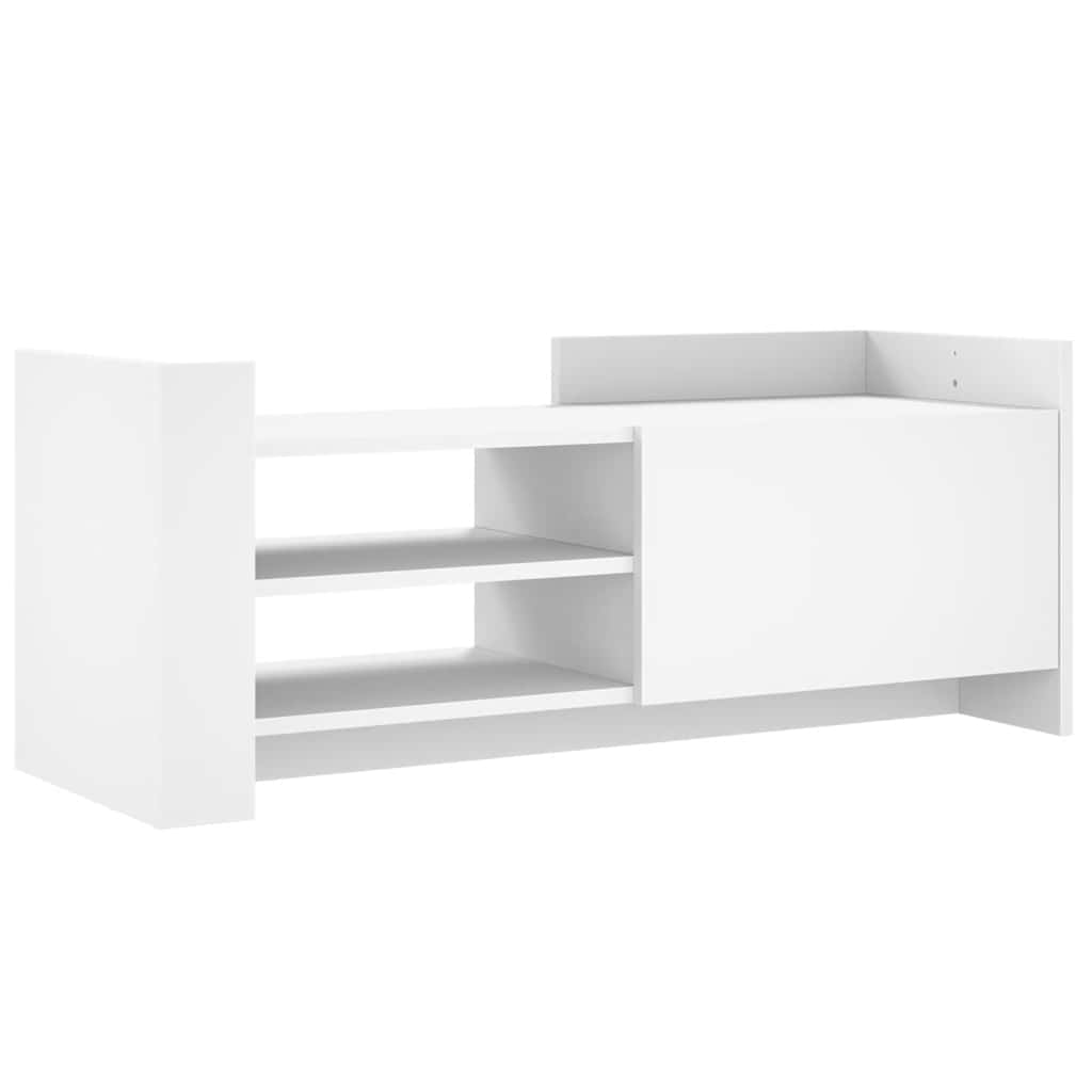 TV Cabinet White 100 x 35 x 40 cm Particleboard