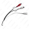8-контактный аудиокабель для 9-10,1” Android-экранов, сохраняет CAN Bus RX/TX