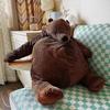 100Cm Giant Simulation Brown Bear Plush Toys Stuffed Animals Plushies Lifelike Bear Soft Kids Toys Gifts Anime Home Room Decor