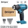 1200W Cordless Handheld Hot Air Gun Temperatures Adjustable With 2 Nozzles Electric Heat Gun For Makita 18V Lithium Battery