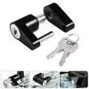 Trailer Tongue Coupler Lock High Strength Rustproof Corrosion Resistant Zinc Alloy RV Truck Heavy-Duty Trailer Coupler Lock