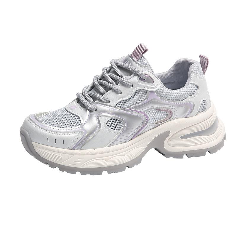 2024 осень новые кроссовки папы интернет-знаменитости такие же женские кроссовки на платформе прочные удобные дышащие кроссовки папы