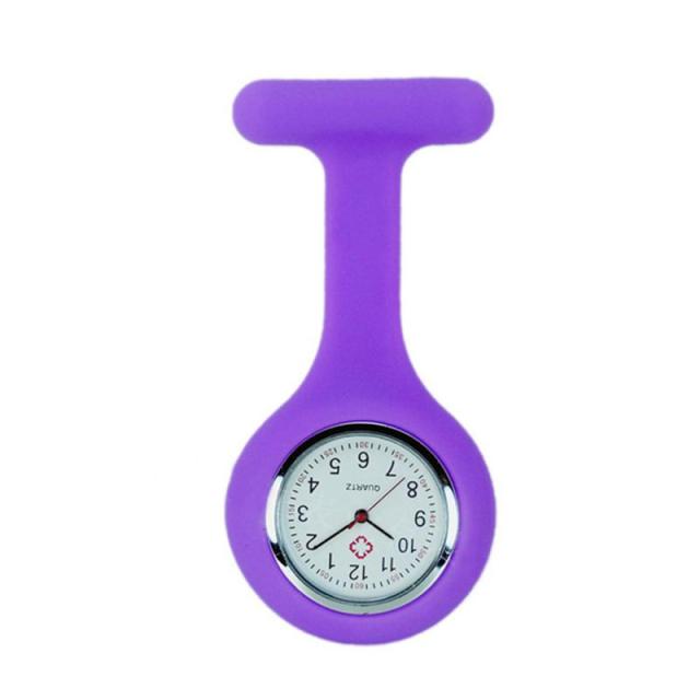 High Quality Silicone Nurse Watch Solid Medical Pocket Watch Pin Pocket Watch Hanging Watch Brooch Decor Quartz