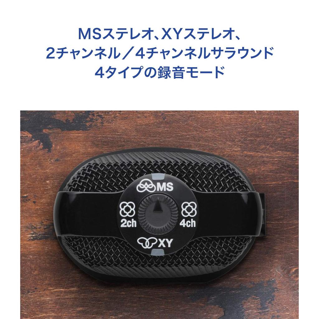 Zoom Zoom H2n Handy Recorder Black USB-микрофон MS стереомикрофон, оснащенный XY стереомикрофоном линейный рекордер Skype ASMR PCM/IC