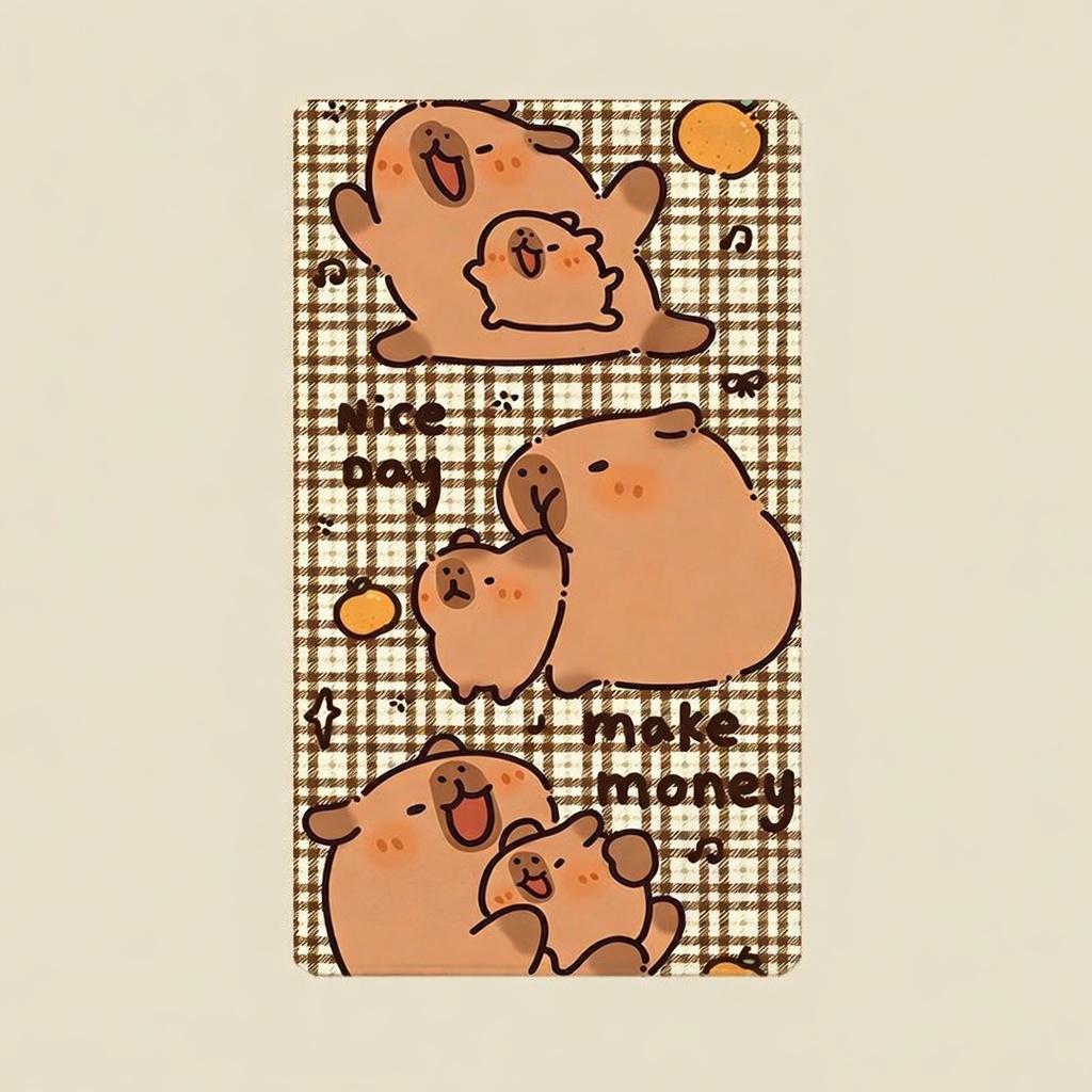 Милое полотенце для пляжа с капибарой Kawaii Животное Плоская печать Микрофибра Полотенце для ванной для детей Взрослых Летний Бассейн Путешествия Необходимые вещи