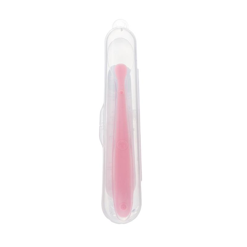 Pa Babette Silicone Baby Spoon - Soft, All-Silicone Feeding Tableware for Children