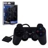 TTXTECH Dual Shock 2 Wired Analog Joystick Pad Controller for Sony PlayStation 2 PS2 Console, Black