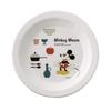Fuji Enamel Disney Plate 23cm Mickey Minnie White & DY-23PL
