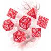 7pcs/lot Polyhedral Dice Set Double-Colors Dice D4 D6 D8 D10 D% D12 D20 for DND RPG Table Games
