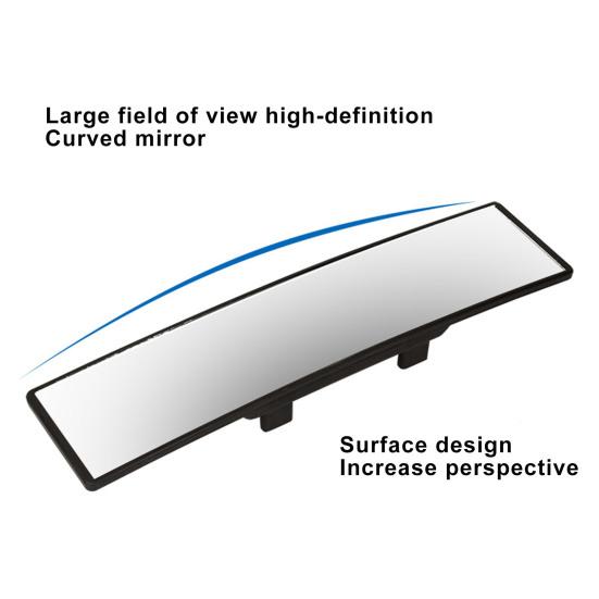 Car Rear View Interior Clear Convex Mirror Highly Panoramic Wide Angle No Blind