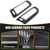 2x Real Carbon Fiber Car B-pillar Air Outlet Decorative Frame Cover Suitable for Mercedes-Benz G-Class W463 W464 W465 -2025