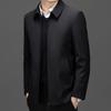 Мужское пальто Осень и Зима Новый стиль Деловой повседневный Среднего возраста Папин костюм Утолщенный Зимний Теплый Мужской Верх