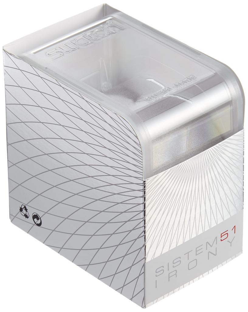 Swatch SISTEM51 IRONY Automatic Watch, SISTEM STALAC L (Size L), Men's, YIS406GA [Officially Imported]