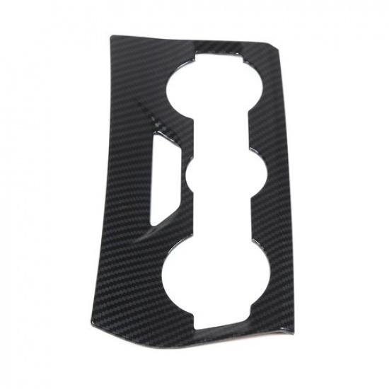 ABS Carbon Fiber AC Heater Air Condition Switch Cover For Subaru Forester 19-24