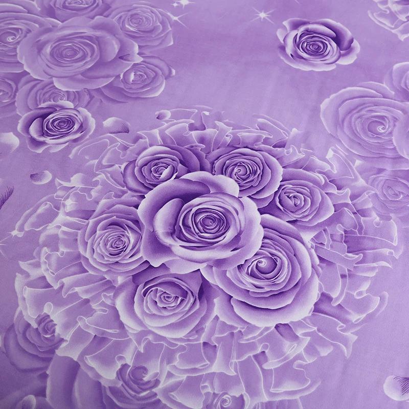 Комплект постельного белья из 3 предметов Комплект с юбкой для кровати(1xпростыня+2 наволочки) Матрас Противоскользящий Защитный Чехол Домашнее Постельное Белье Двухслойная Юбка Пыленепроницаемые Покрывала для Кровати