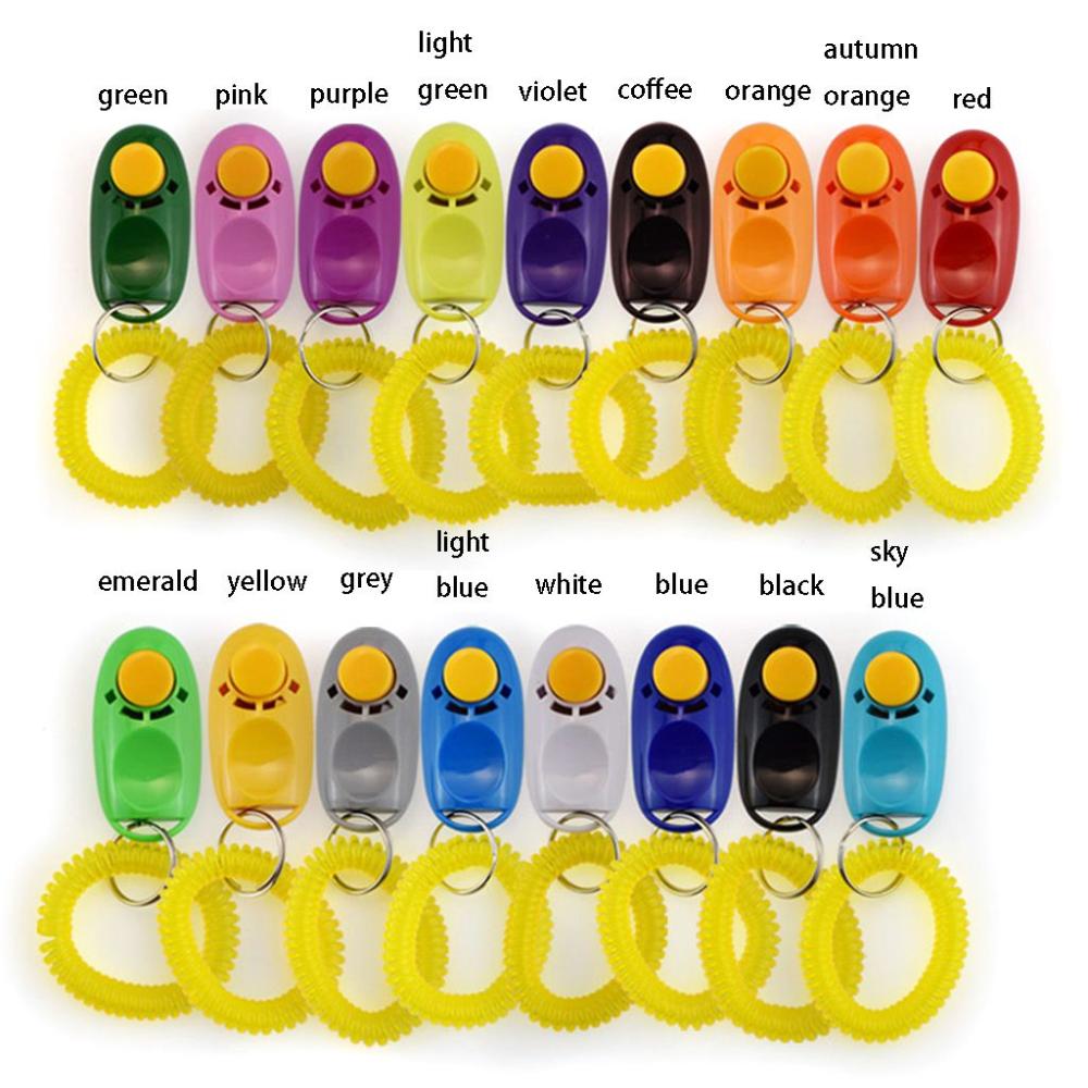 Animal Training Mini with Wrist Strap Dog Toy Dog Whistle Dog Clicker Puppy Training Accessories
