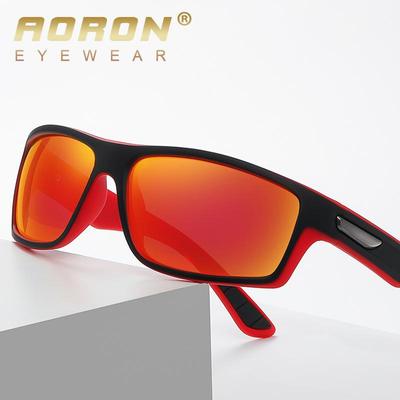 aoron Модные красочные поляризационные солнцезащитные очки TR90 в оправе, аксессуары для улицы, UV400, антибликовые очки для вождения для мужчин и женщин, подарки