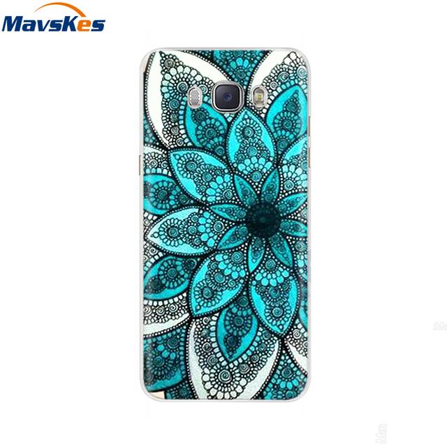 Чехол для телефона для Samsung Galaxy J7 2016, чехол J5 2016 J510f, окрашенный силиконовый чехол из ТПУ для Samsung J3, J5, J7 2016, чехол