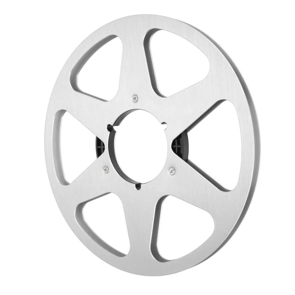 1 4 10,5-дюймовая пустая катушка для ленты 6 отверстий алюминиевый сплав универсальная деталь для открывающей машины приемная катушка для звуковой ленты