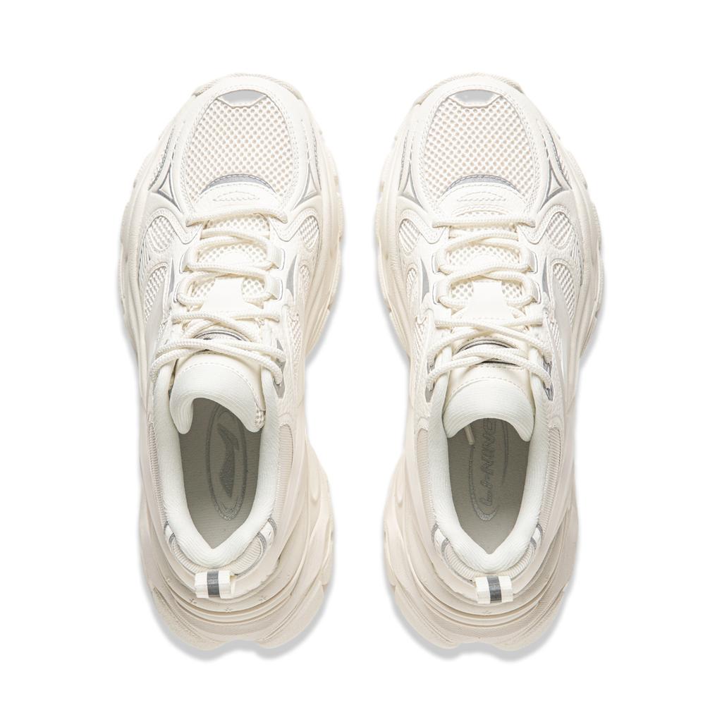 Li Ning Проект* Повседневная обувь Женская Низкая слоновая кость AGCU262-1