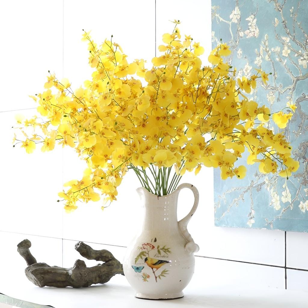 Phalaenopsis With Soft Pvc Material For Home Molding And Wedding Decor