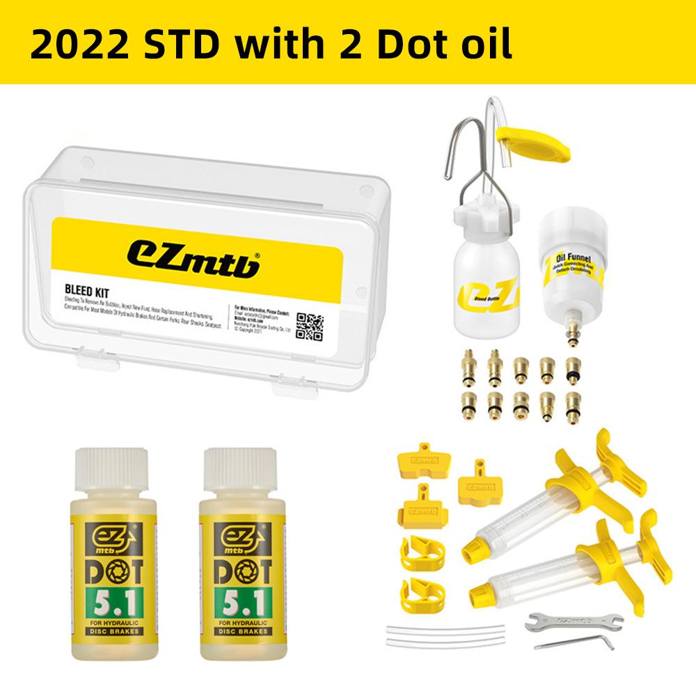 EZMTB Bicycle Brake Oil Bleed Kit Tools For SHIMANO SRAM Avid MAGURA Series Hydraulic Disc MTB Road Bike Brake Repair Tool Set