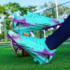 Professional Men's Outdoor FG Bottomed Football Shoes Adult Durable Comfortable Training Shoes Teenagers Lace Up Soccer Shoes