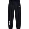 Comfortable Casual Simple Letter Print Tapered Knit Sports Pants Women Bottoms Basic-Black 162438310-2