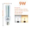 1PCS E27 LED Corn Light Bulbs 3W 5W 7W 9W 12W U Tube Fluorescent Neon Flood Lights 220V 110V Home Lamps 360° Lighting