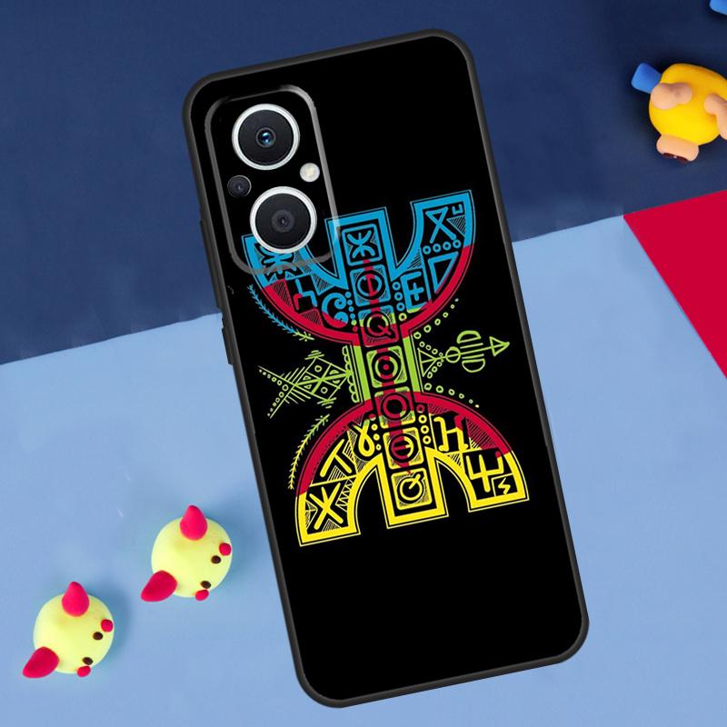 Amazigh Symbol Berber Academy For OPPO Reno 14 13 12 11 10 Pro 11F 12F 13F 14F 7 8 Lite 8T OPPO Find X9 X5 X6 X8 Pro Case
