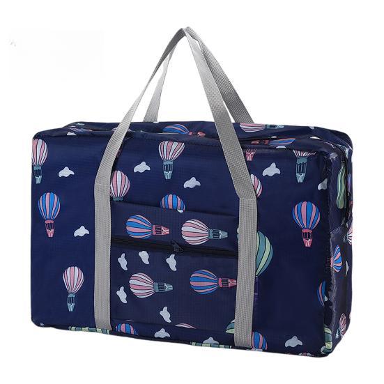 Складная дорожная сумка-тоут для ручной клади, водонепроницаемая переносная сумка для хранения с застежкой-молнией