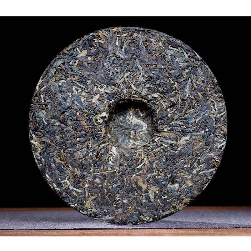 2017 Tea Tree King Brown Mountain Pu 'er Tea Raw Tea Yunnan Menghai Seven Son Cake Tea Brown Alcohol 357g